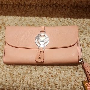 New Juicy Couture Pink Leather Wallet